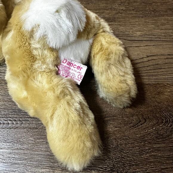 Vtg RUSS BERRIE Dancer Plush Lope Ear Bunny Rabbit - Picture 8 of 11